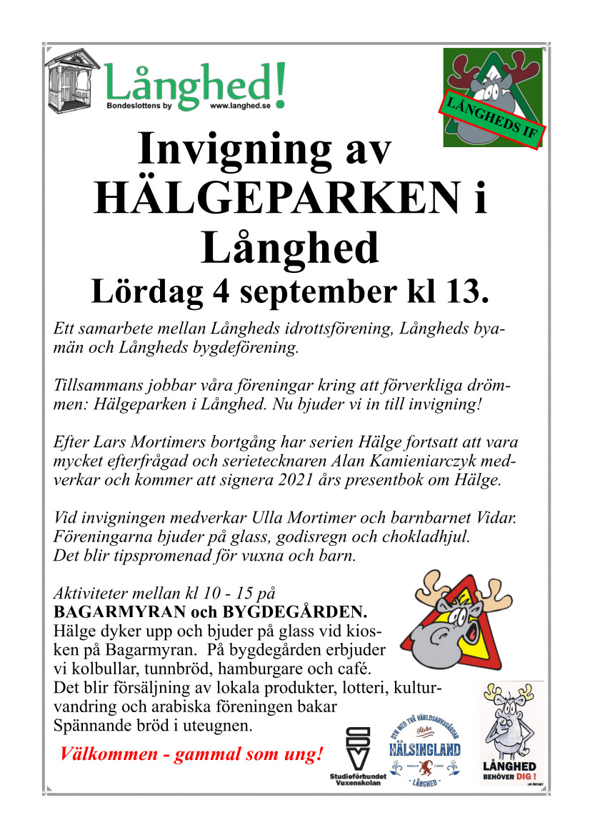 Invigning Hälgeparken