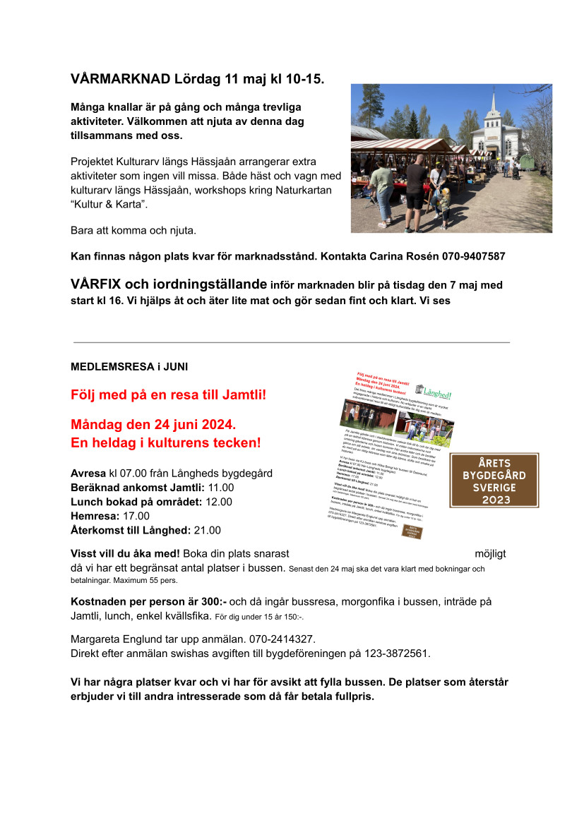 Nyhetsbrev 2024 05 sida2